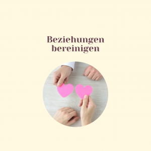 Beziehungen bereinigen
